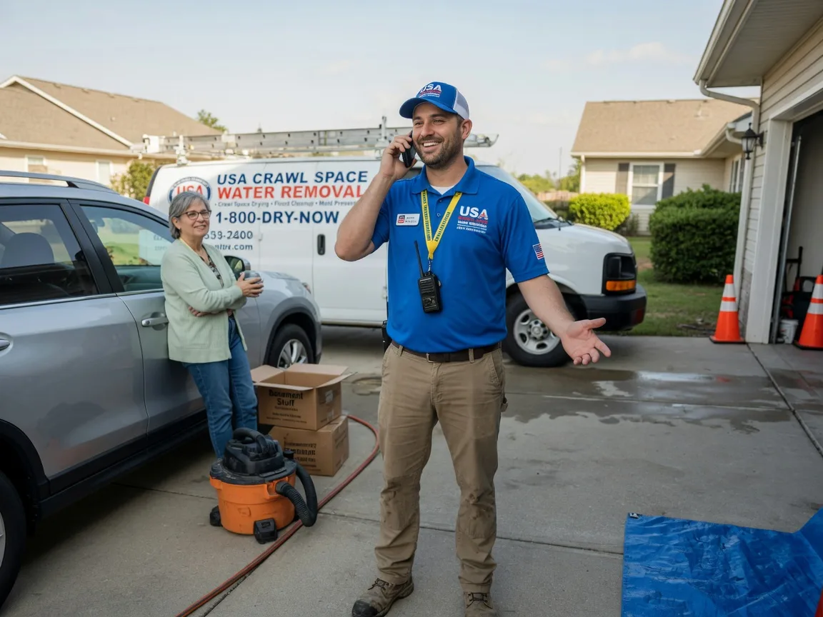 Crawl Space Water Removal Lore City, OH FAQs
